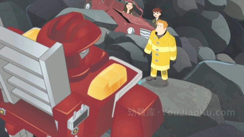 图片[1]-中文动画片《变形金刚：救援机器人 Transformers: Rescue Bots》第一季全26集 国语中字 720P/MP4/4.23G 百度云网盘下载-幼教库