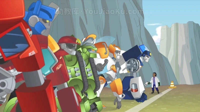 图片[1]-中文动画片《变形金刚：救援机器人 Transformers: Rescue Bots》第三季全26集 国语中字 720P/MP4/3.89G 百度云网盘下载-幼教库