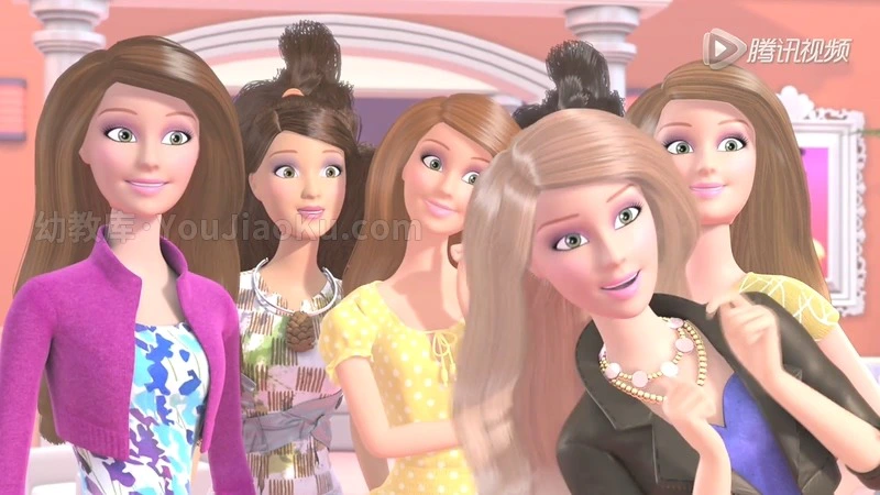 图片[1]-中文动画片《芭比之梦想豪宅 Barbie: Life in the Dreamhouse》第一季全14集 国语版 720P/MP4/348.7M 百度云网盘下载-幼教库