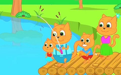 中文动画片《橘小猫和恐龙》全108集 无对白 720P/MP4/772M 动画片橘小猫和恐龙全集下载