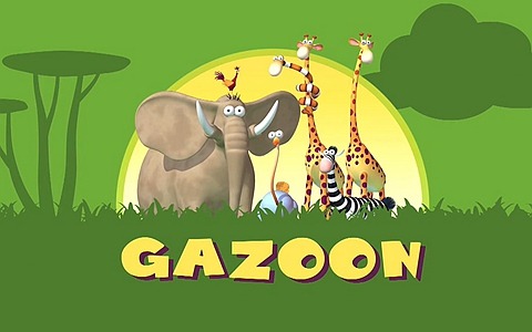 中文动画片《爆笑动物园 GAZOON》全30集 无对白 720P/MP4/580M 动画片爆笑动物园全集下载
