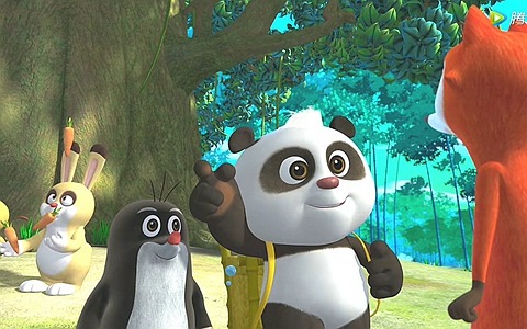 中文动画片《熊猫和小鼹鼠》全52集 国语版 1080P/MP4/8.09G 百度云网盘下载-幼教库