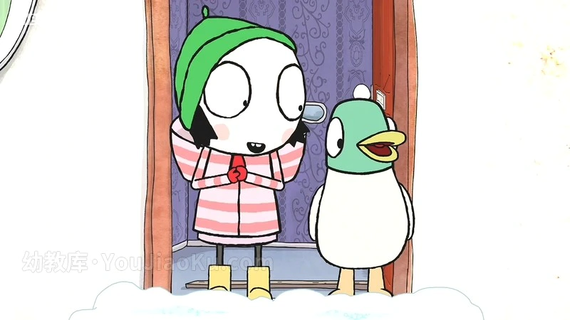 图片[2]-英文动画片《莎拉和小鸭子 Sarah & Duck》第一季全40集 英语英字 720P/MKV/4.53G 百度云网盘下载-幼教库
