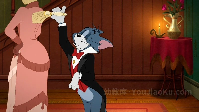 图片[2]-儿童冒险搞笑动画短片《猫和老鼠与福尔摩斯 Tom And Jerry Meet Sherlock Holmes》全1集 英语英字 1080P/MKV/3.51G 百度云网盘下载-幼教库