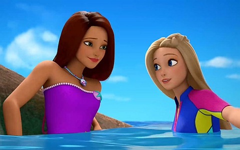 动画电影《芭比之海豚魔法 Barbie Dolphin Magic》全1集 英语英字 1080P/MKV/1.17G 百度云网盘下载-幼教库