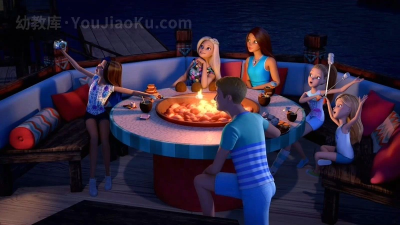 图片[1]-动画电影《芭比之海豚魔法 Barbie Dolphin Magic》全1集 英语英字 1080P/MKV/1.17G 百度云网盘下载-幼教库