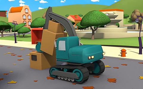 美国动画片《汽车城之建筑队 Builders Truck in Car City》全31集 国语版 720P/MP4/723M 百度云网盘下载-幼教库