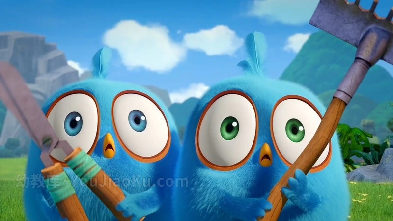 图片[1]-儿童动画片《愤怒的小鸟之蓝弟弟 Angry Birds Blues》全30集 国语版 720P/MP4/780M 百度云网盘下载-幼教库
