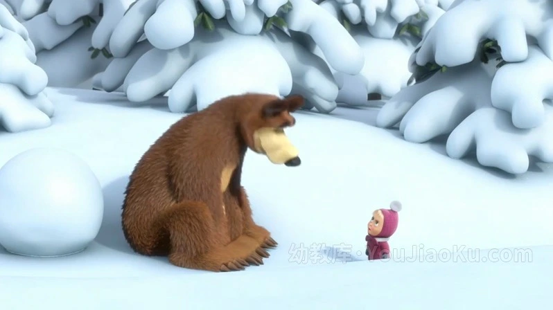 图片[2]-俄罗斯动画片《玛莎和熊 Little Masha And The Bear 2019》第一季全26集 国语中字 720P/MP4/1.68G 百度云网盘下载-幼教库