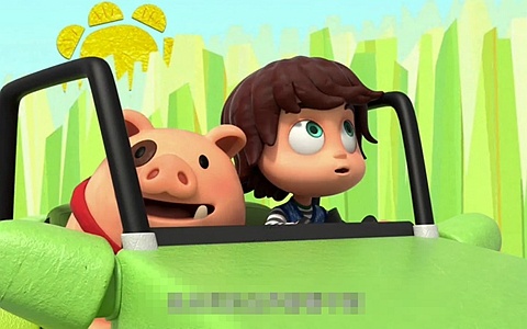 儿童动画片《蒙弟与吉米小猪 Kazoops》全78集 国语版 高清/MP4/2.87G 百度云网盘下载-幼教库