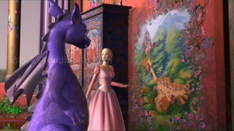 图片[1]-芭比动画电影《芭比之长发公主 Barbie as Rapunzel 2002》全1集 中文版+英文版 高清/AVI/1.35G 百度云网盘下载-幼教库