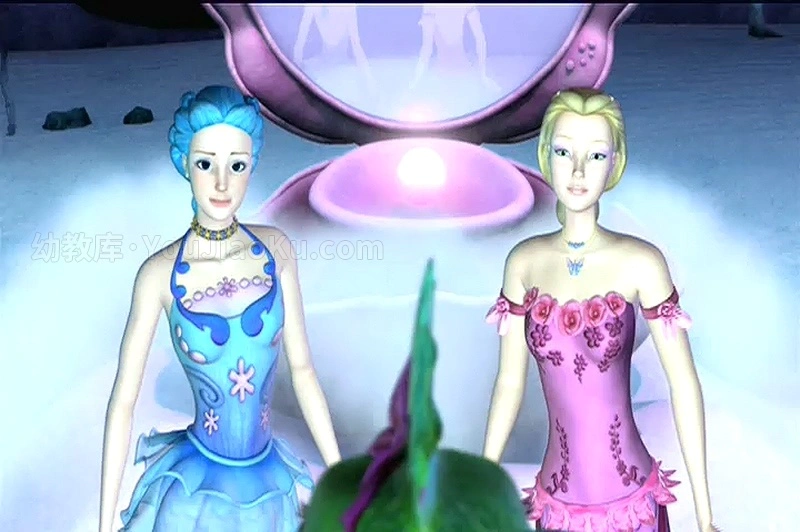 图片[1]-芭比动画电影《芭比梦幻仙境之人鱼公主 Barbie Fairytopia: Mermaidia 2006》全1集 中文版+英文版 高清/AVI/589M 百度云网盘下载-幼教库