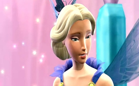 芭比动画电影《芭比梦幻仙境之魔法彩虹 Barbie Fairytopia: Magic of the Rainbow 2007》全1集 中文版+英文版 高清/AVI/667M 百度云网盘下载-幼教库
