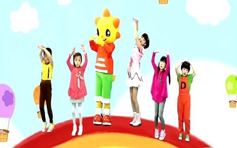 儿童动画片《米卡唱唱跳跳学英文》全5DVD 国语版 高清/MP4/1.3G 百度云网盘下载-幼教库