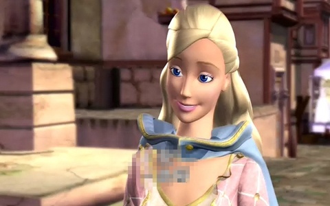 芭比动画电影《芭比之真假公主 Barbie as the Princess and the Pauper 2004》全1集 中文版+英文版 高清/AVI/614M 百度云网盘下载-幼教库