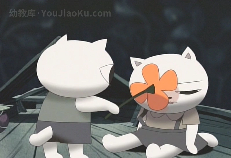 图片[2]-日本动画电影短片《猫汤 Cat Soup 2001》全1集 日语中字 720P/MKV/511M 百度云网盘下载-幼教库
