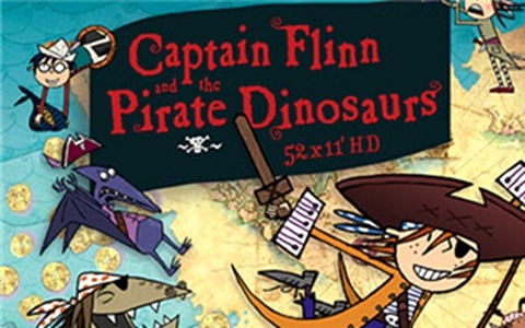 儿童动画片《弗林船长和恐龙海盗》全52集 国语版 720P/MP4/6.38G 百度云网盘下载-幼教库