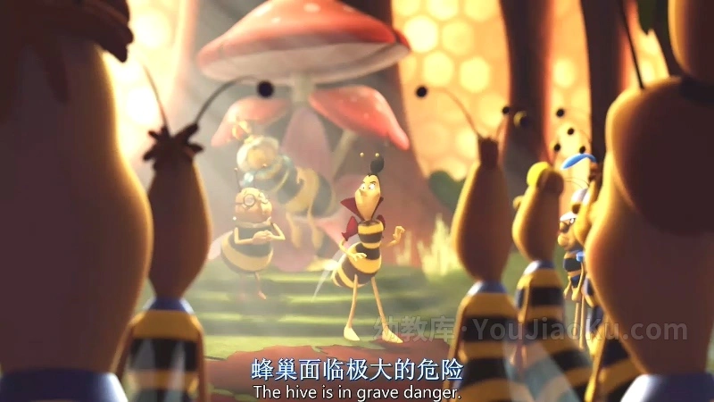 图片[1]-澳大利亚动画电影《玛雅蜜蜂历险记 Maya the Bee Movie 2014》全1集 英语中英双字 720P/MP4/867M 百度云网盘下载-幼教库