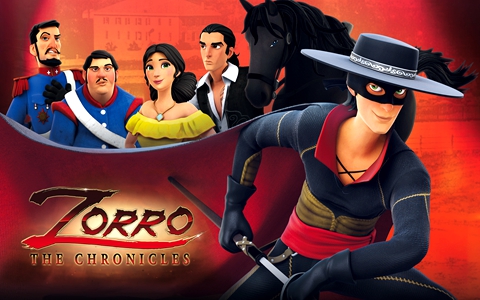 传奇冒险动画片《少年佐罗：英雄诞生记 Zorro》全26集 国语中字 1080P/MP4/9.50G 百度云网盘下载-幼教库