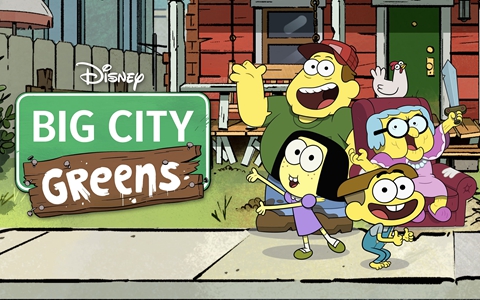 迪士尼搞笑动画《格林一家进城趣 Big City Greens》第二季全58集 英语英字 1080P/MKV/11.70G 百度云网盘下载-幼教库