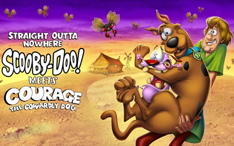 冒险动画电影《史酷比：勇敢面对 Straight Outta Nowhere: Scooby-Doo! Meets Courage the Cowardly Dog》全1集 英语英字 1080P/MP4/1.49G 百度云网盘下载-幼教库