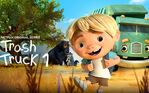英语动画片《小汉克和垃圾车 Trash Truck》第一季全12集 英语中英双字 1080P/MKV/4.10G 百度云网盘下载-幼教库