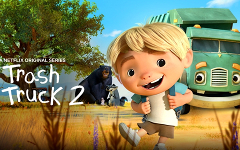 英语动画片《小汉克和垃圾车 Trash Truck》第二季全16集 英语中英双字 1080P/MKV/6.10G 百度云网盘下载-幼教库